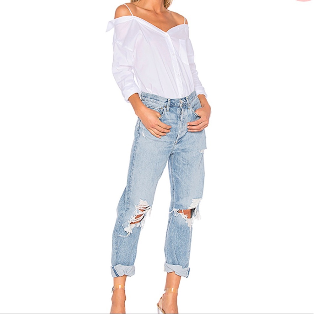 AGOLDE high rise jeans